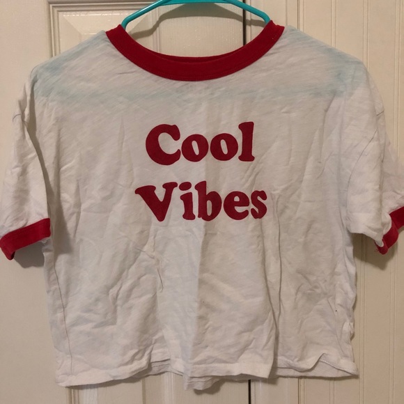 red and white graphic tee - Picture 1 of 2